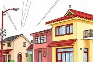 《旧书街的猫》二手书店屋顶场景封面